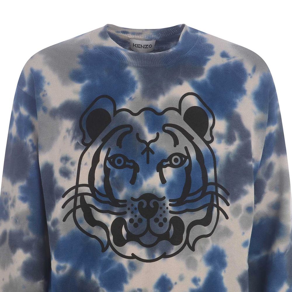 Kenzo Gray Cotton Sweatshirt