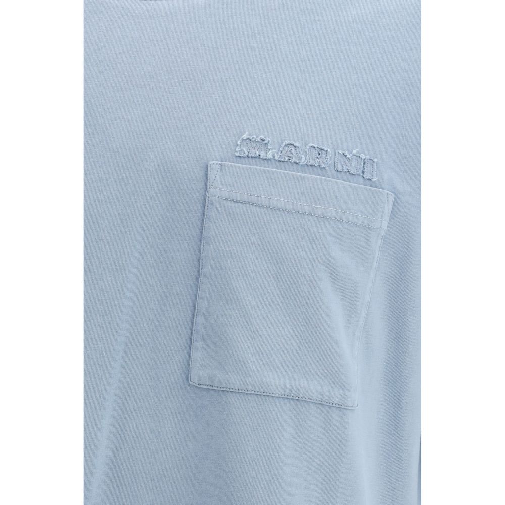 Marni Blue Cotton T-Shirt
