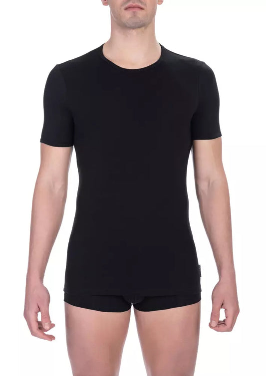 Bikkembergs Black Cotton Men's T-Shirt