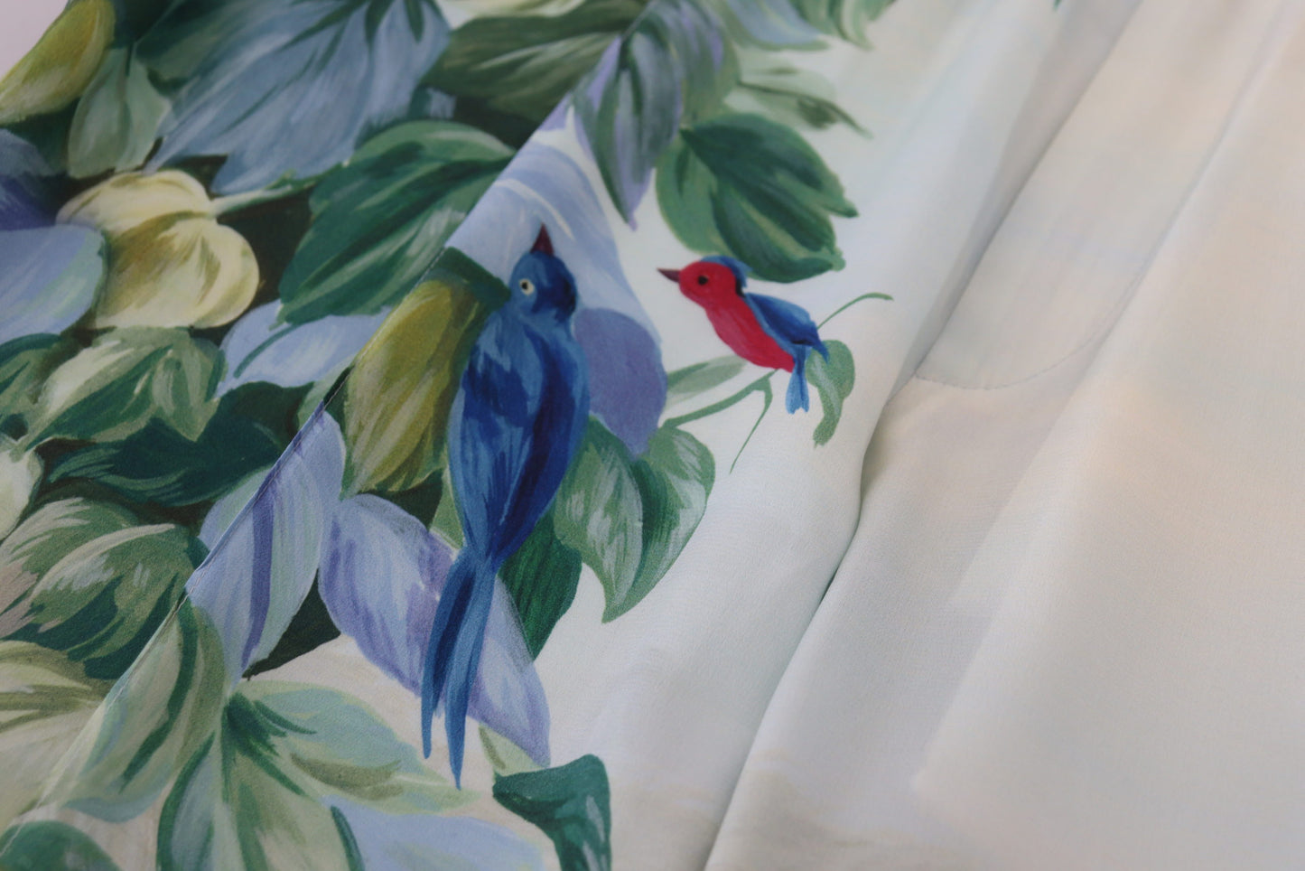 Dolce & Gabbana White Floral Printed Men Jogger Pants