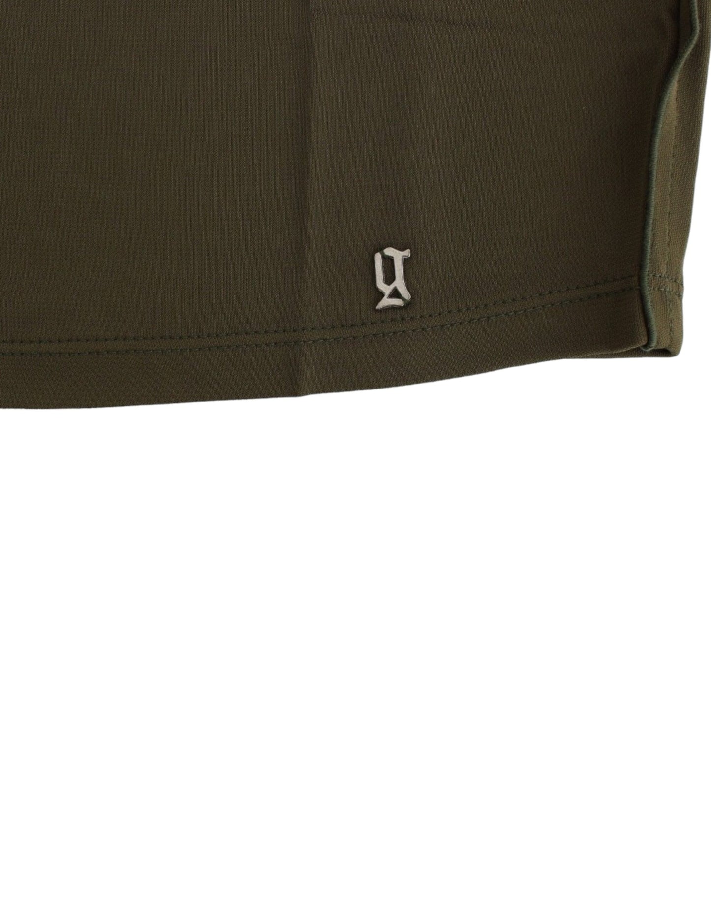 John Galliano Green shortsleeved blouse top