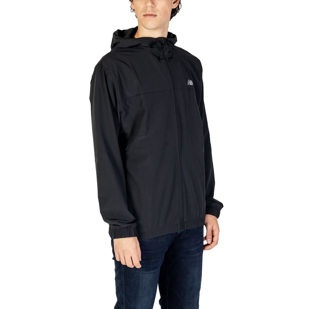 New Balance Black Recycled Polyester Shell Jacket