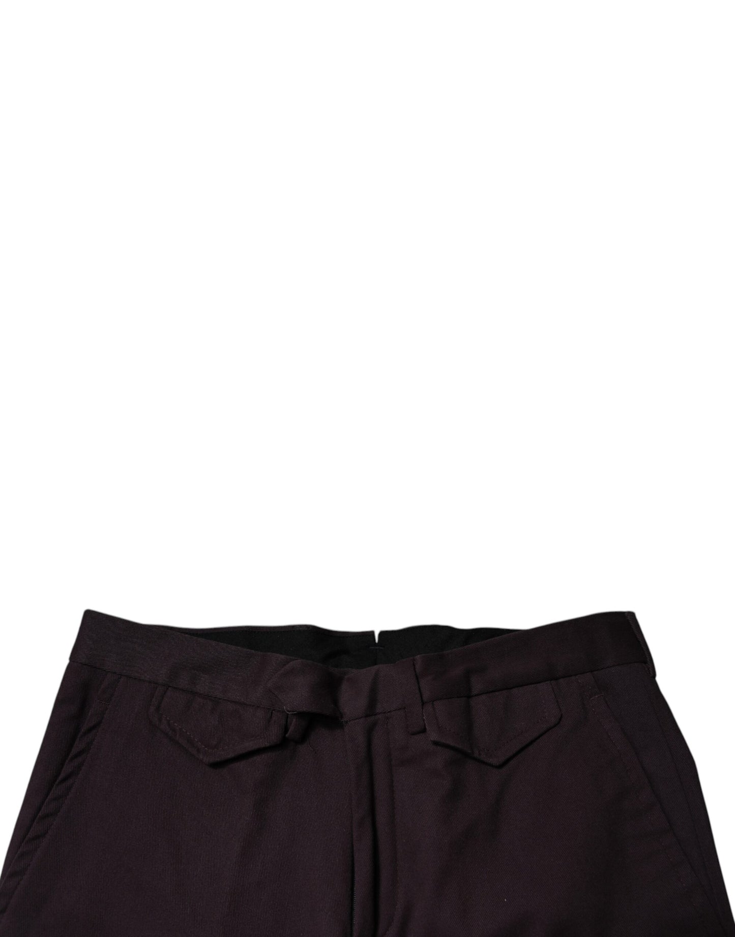 BENCIVENGA Brown Pure Cotton Slim Fit Men Dress Pants