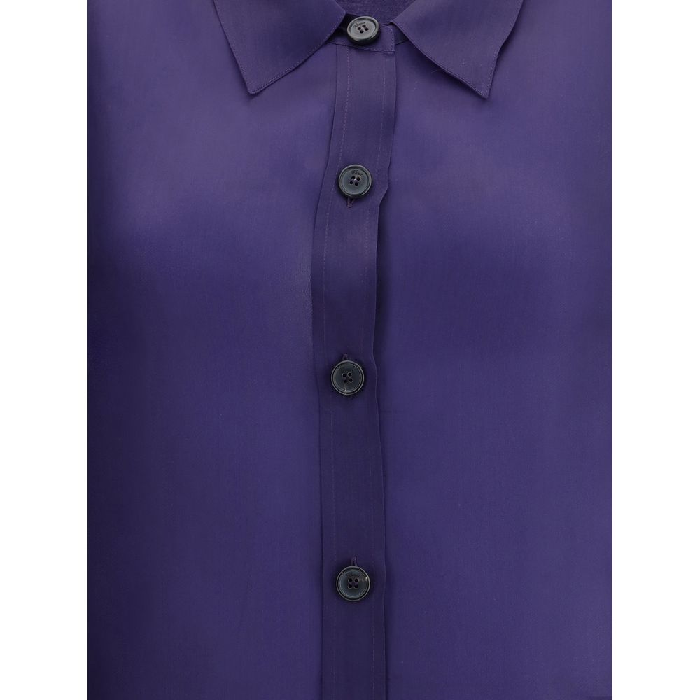 Khaite Multicolor Silk Dress Shirt