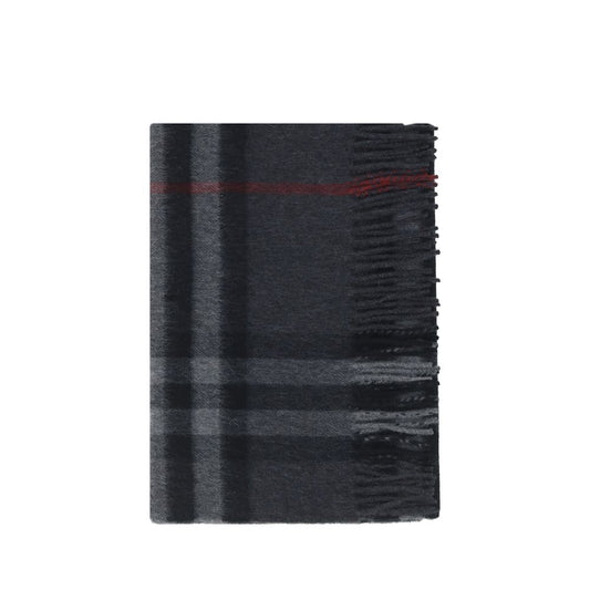 Burberry Gray Cashmere Scarf