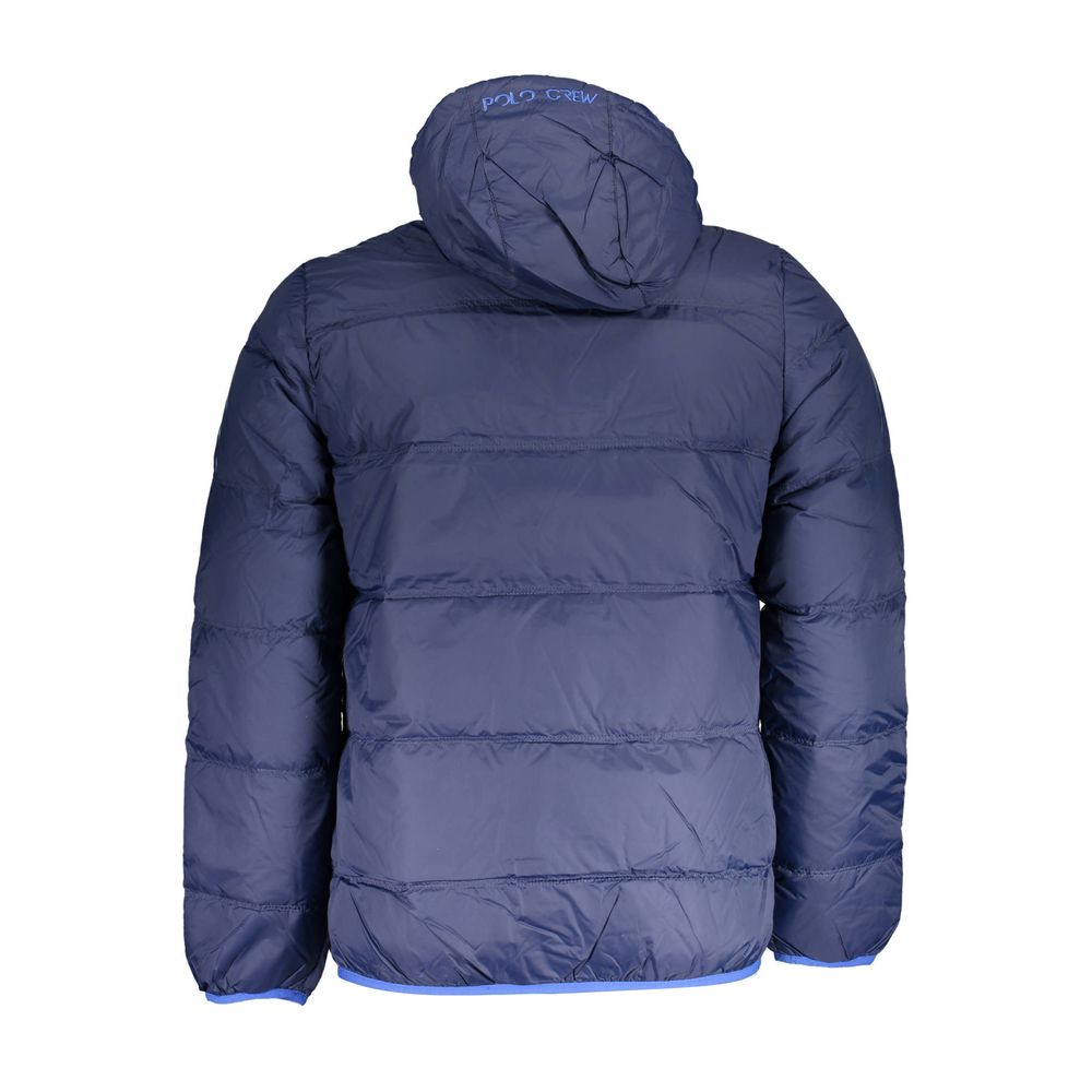 La Martina Blue Polyamide Jackets & Coat
