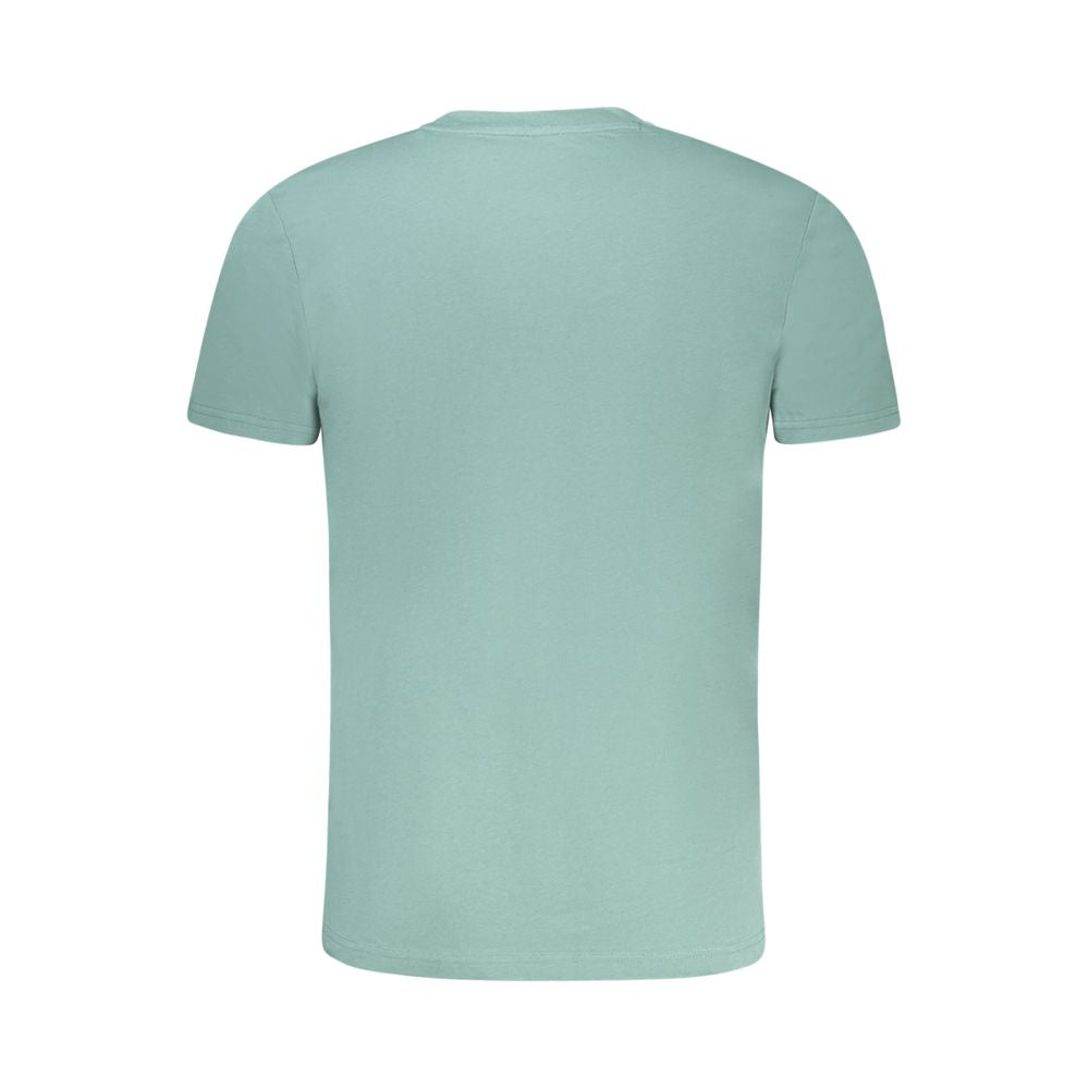 Lee Green Cotton Men T-Shirt