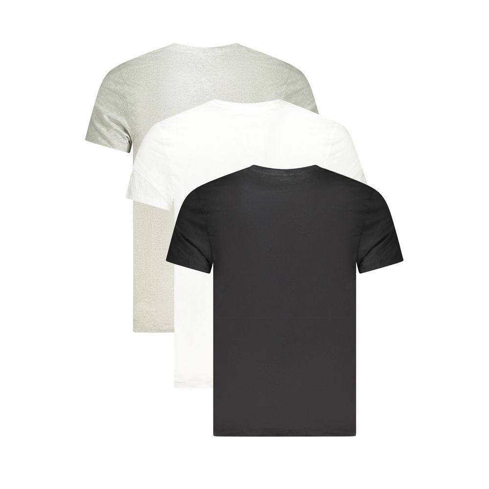 Calvin Klein Grey Cotton Men's T-Shirt