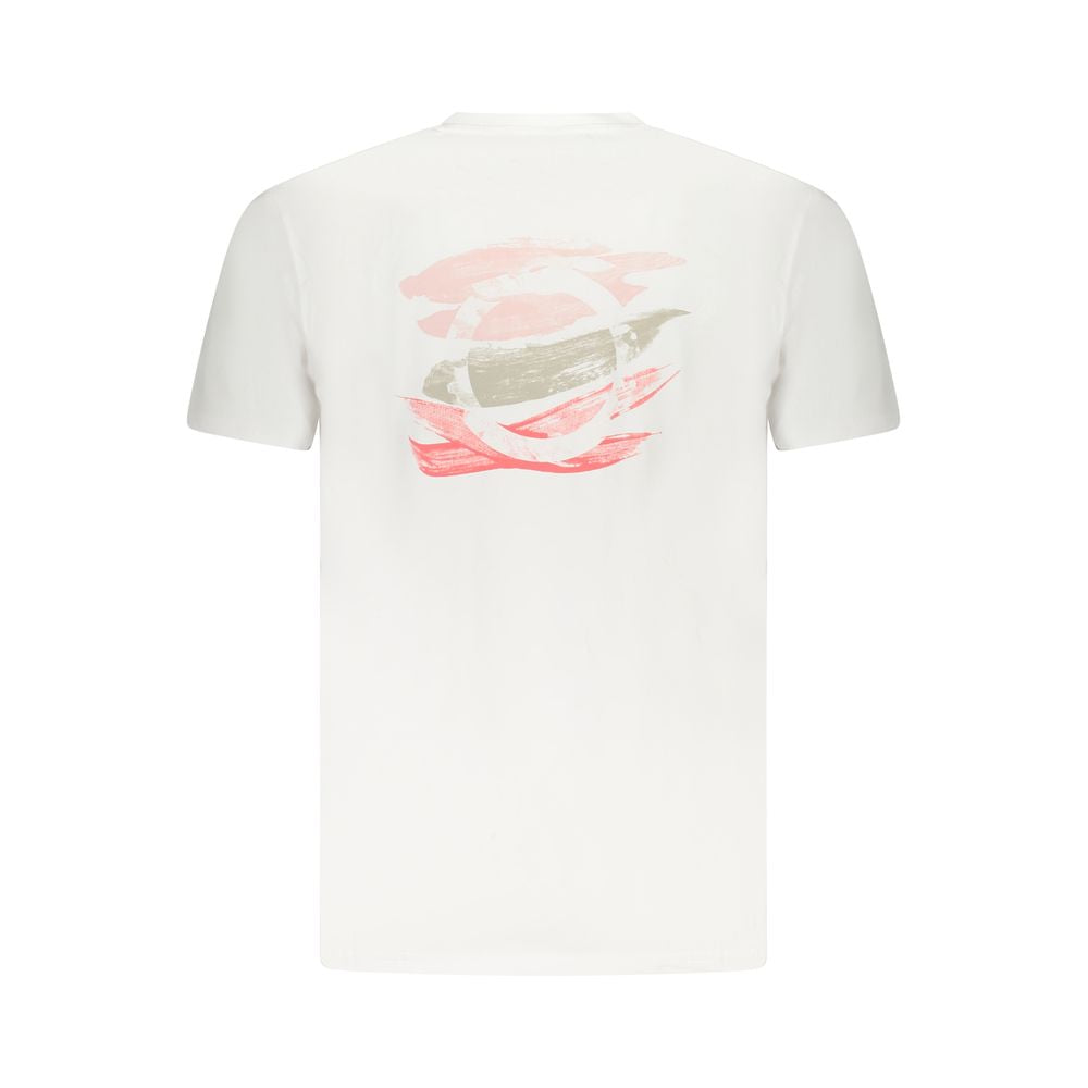 Trussardi White Cotton Men T-Shirt