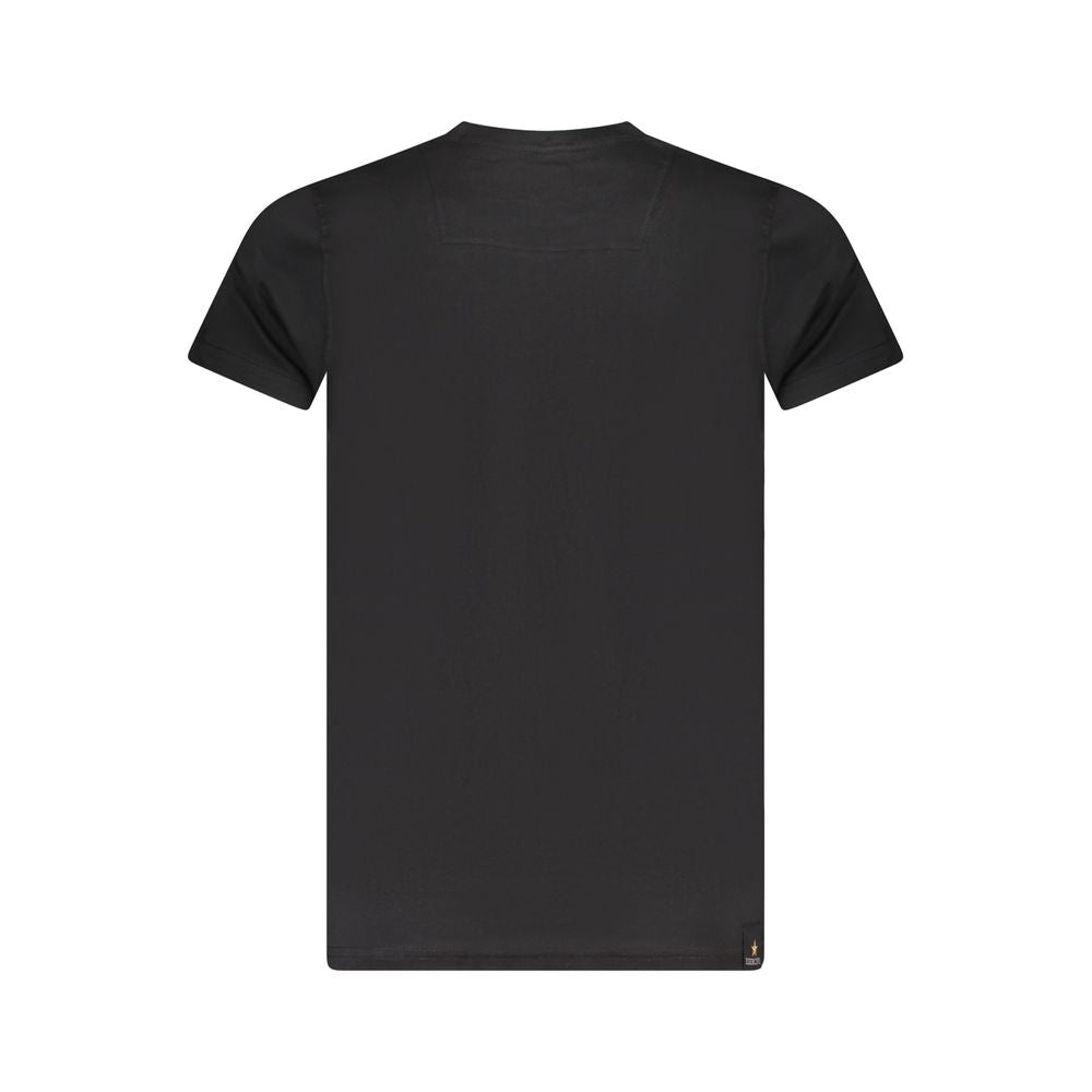 Accademia Militare Black Cotton Men's T-Shirt