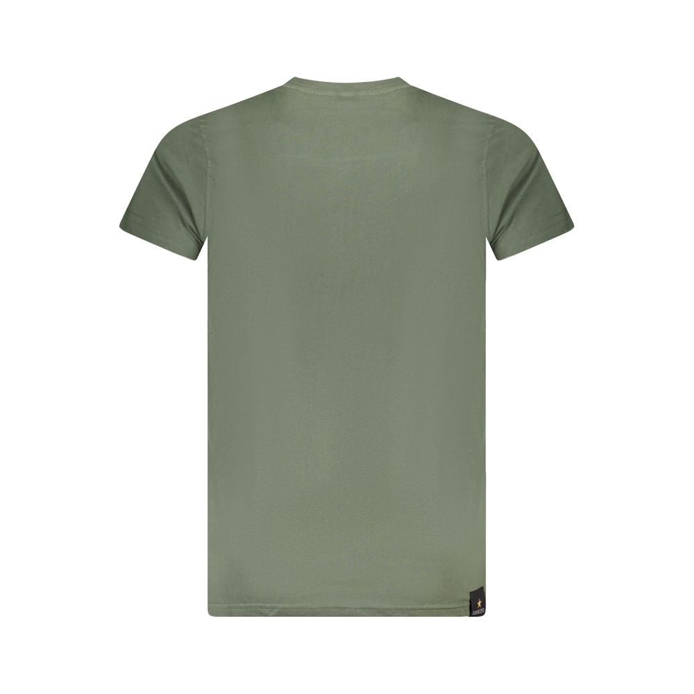 Accademia Militare Verde Cotton Men T-Shirt