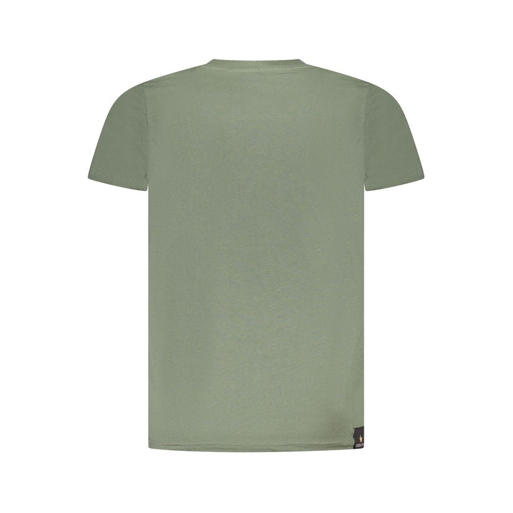Accademia Militare Green Cotton T-Shirt