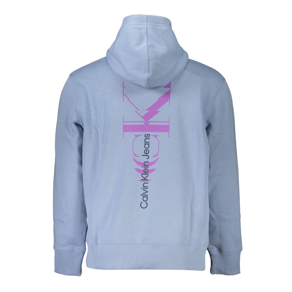 Calvin Klein Blue Cotton Sweatshirt