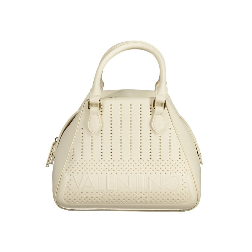 Mario Valentino White Polyethylene Handbag