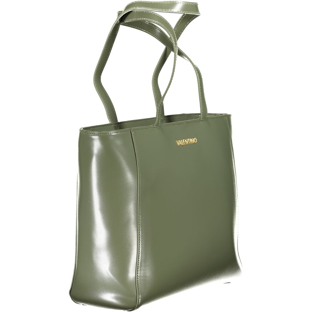 Mario Valentino Green Polyethylene Handbag