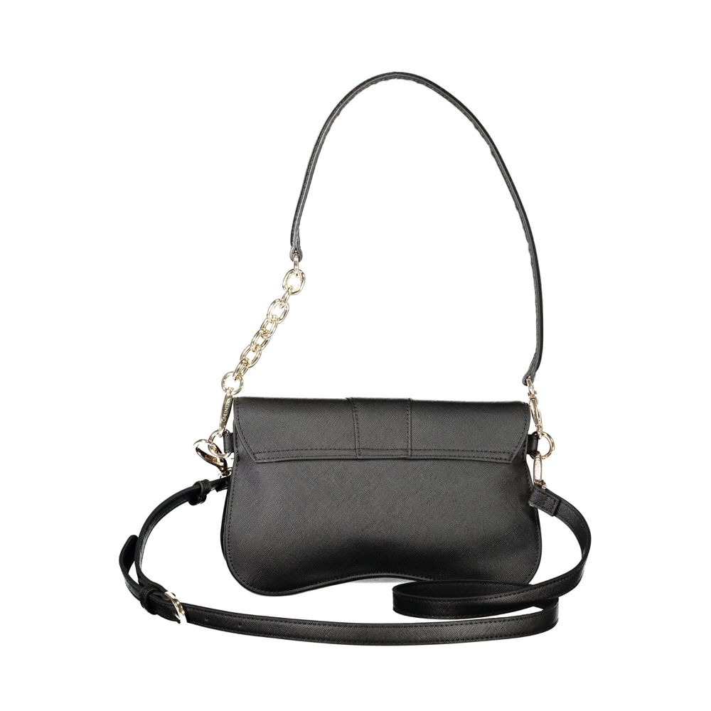 Mario Valentino Black Polyethylene Women Handbag