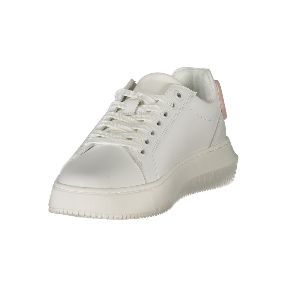 Calvin Klein White Leather Women Sneaker
