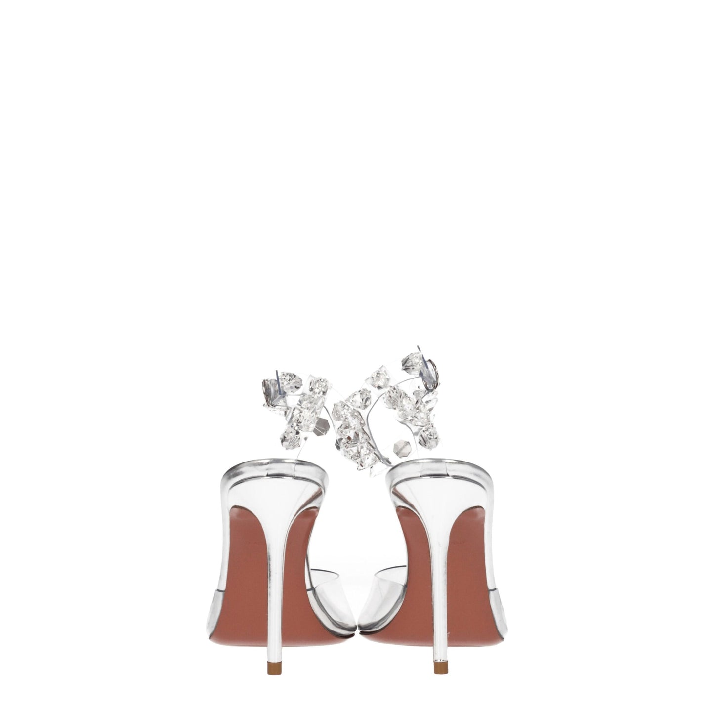 Amina Muaddi Transparent Pvc Pumps