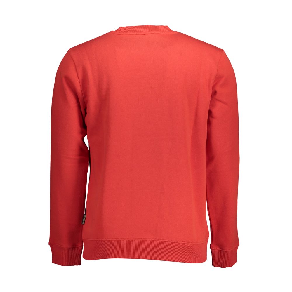 Napapijri Red Cotton Sweatshirt