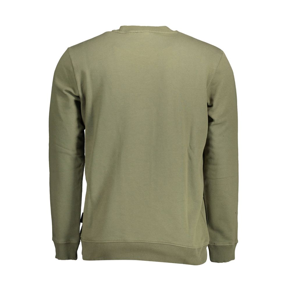 Napapijri Green Cotton Sweatshirt
