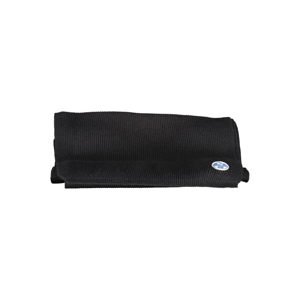 North Sails Black Cotton Scarf