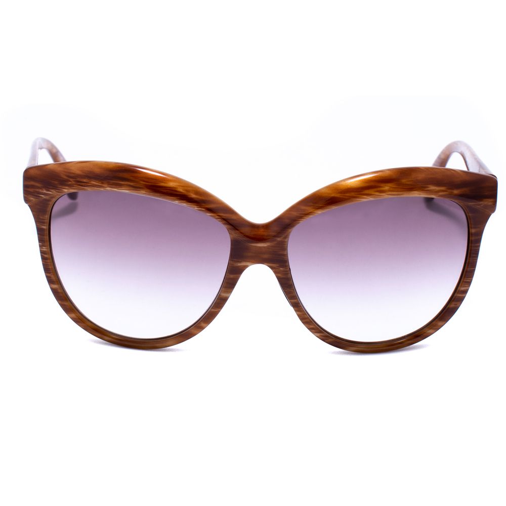 Italia Independent Brown Acetate Sunglasses