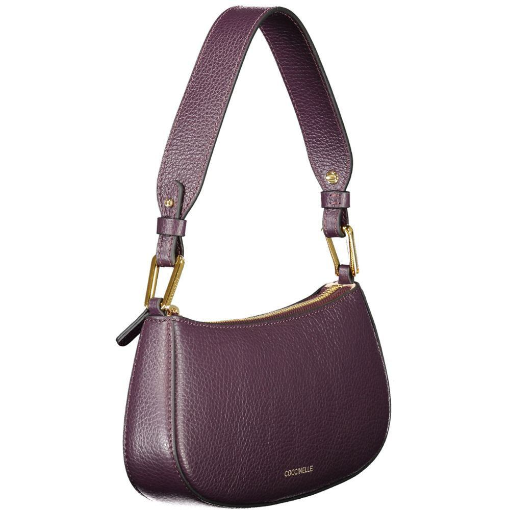 Coccinelle Purple Leather Women Handbag