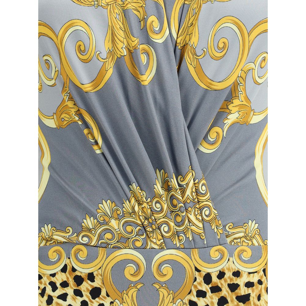 Versace Multicolor Viscose Top