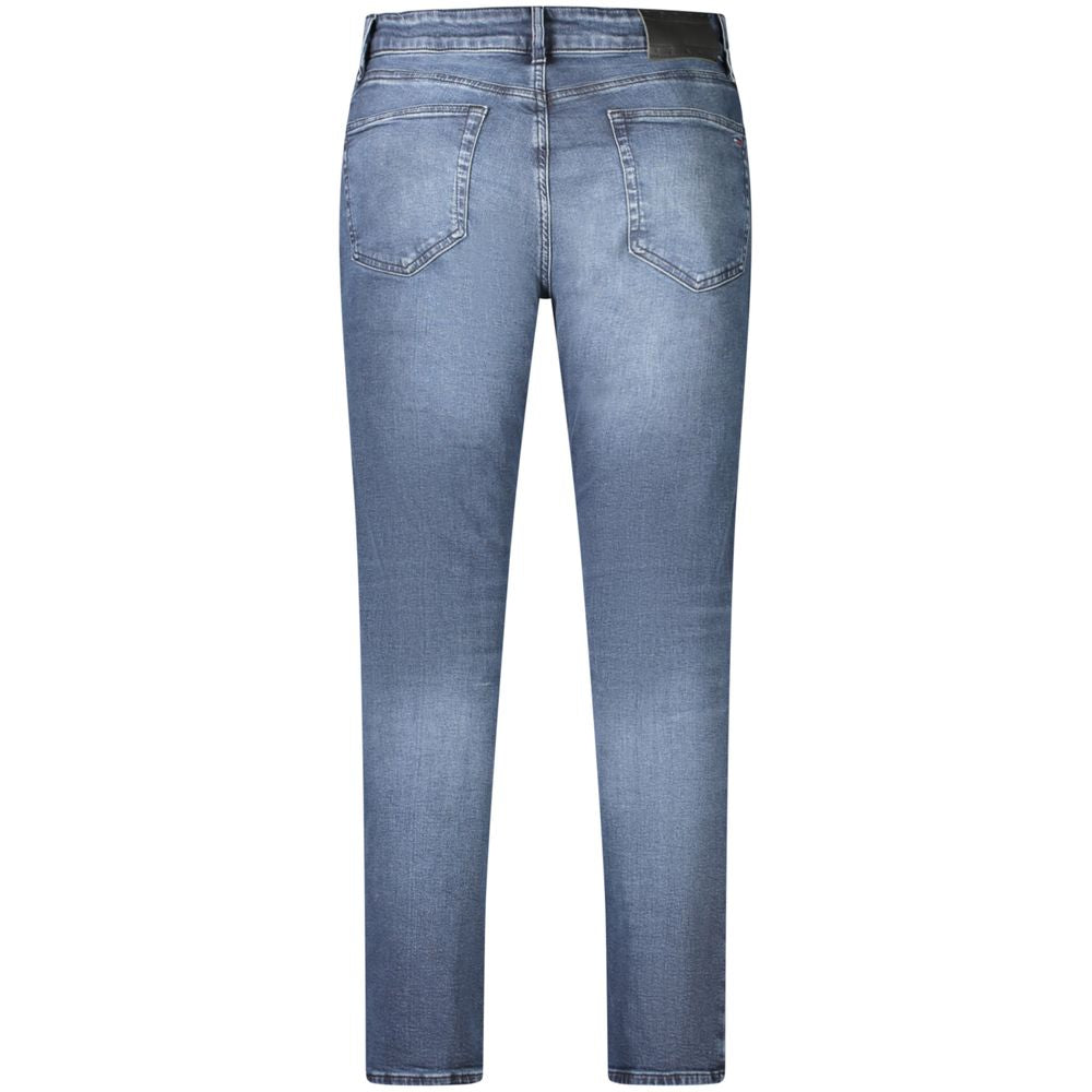 Tommy Hilfiger Blue Cotton Men Jeans