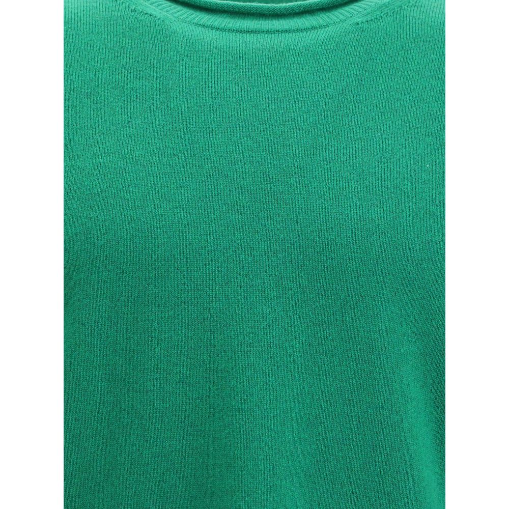 Comme Des Garçons Green Wool Sweatshirt
