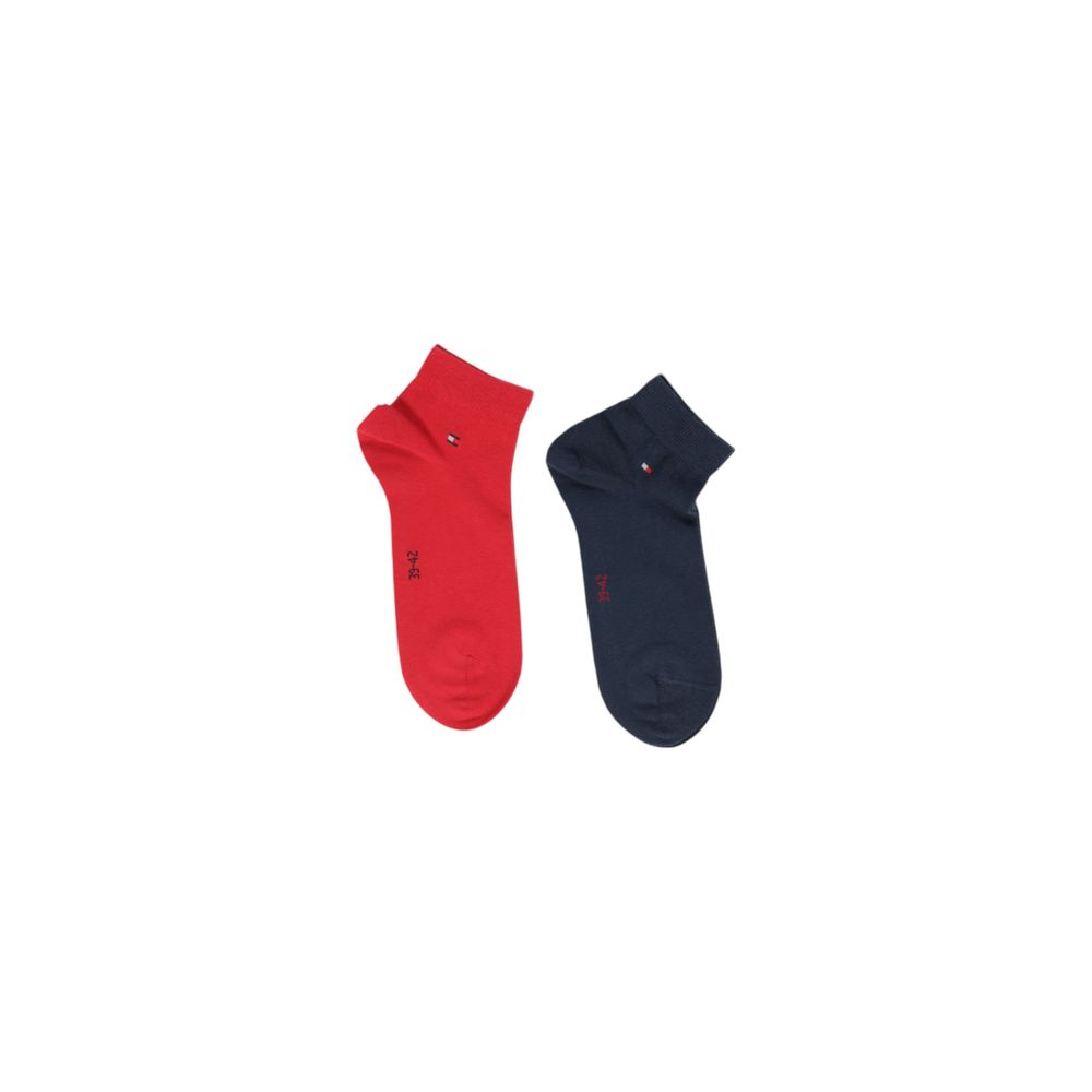 Tommy Hilfiger Red Cotton Socks