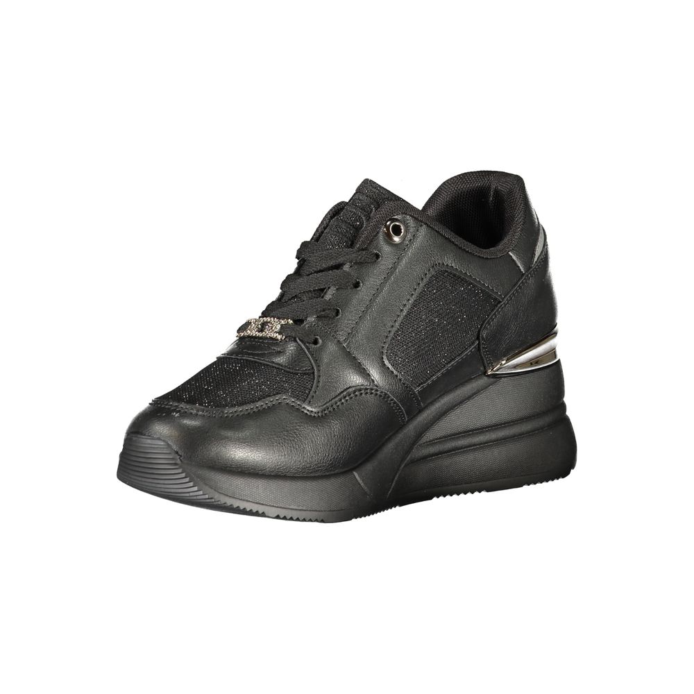 Laura Biagiotti Nero Polyurethane Women Sneaker