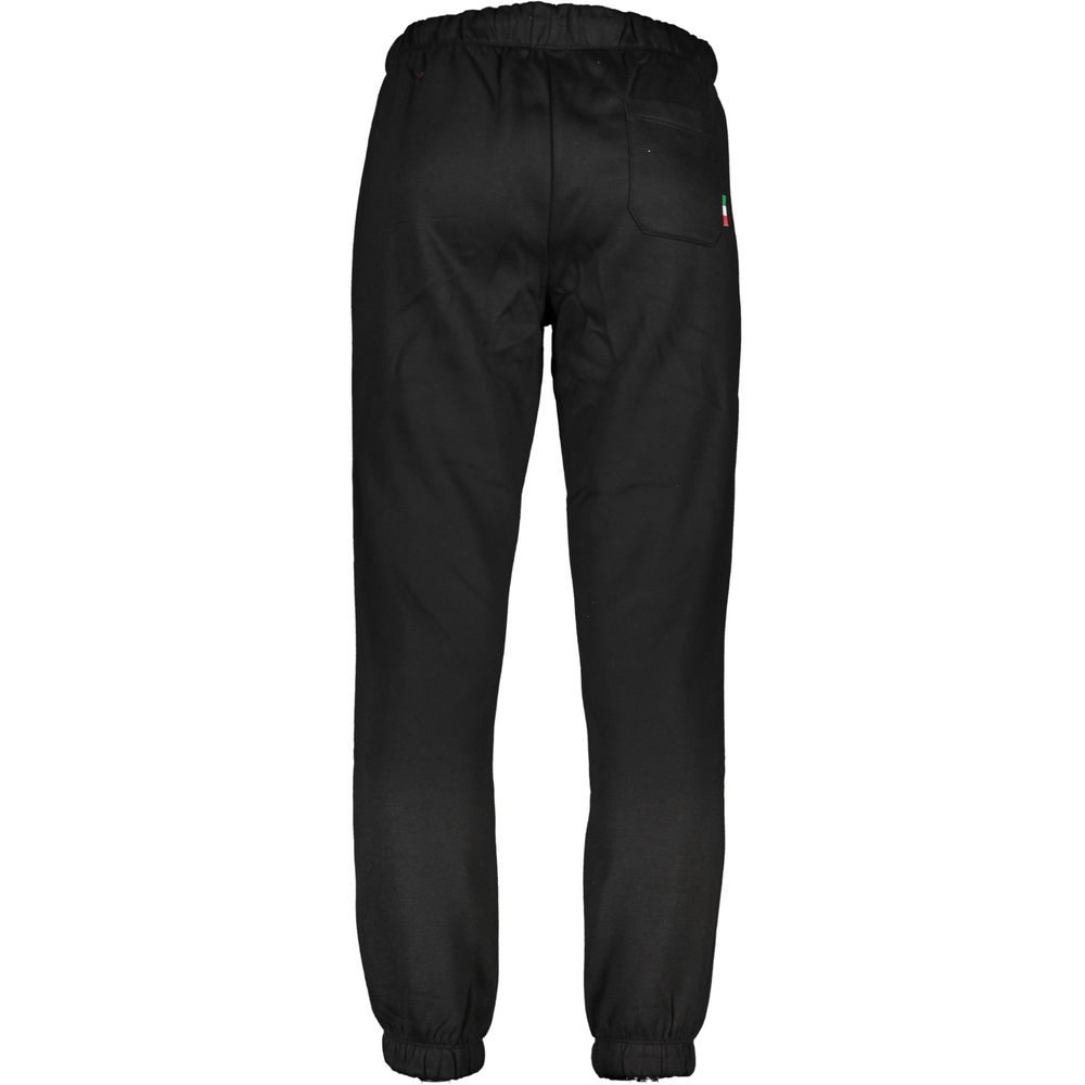 Gianmarco Venturi Nero Polyester Men's Track Pant
