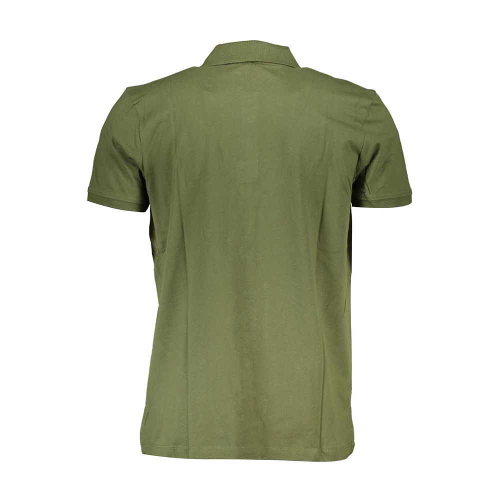 Gianmarco Venturi Green Cotton Polo Shirt