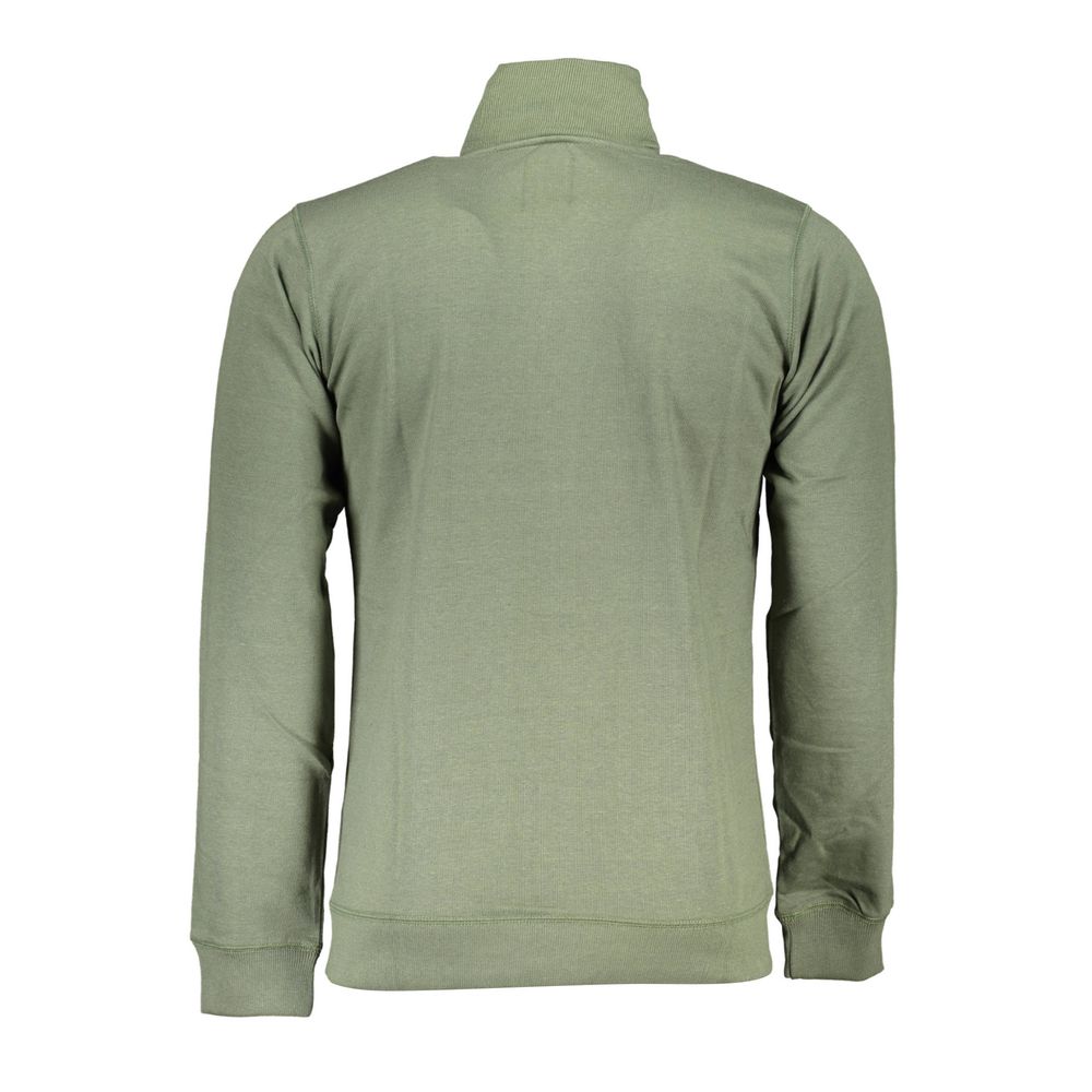 Gianmarco Venturi Verde Cotton Men Sweatshirt