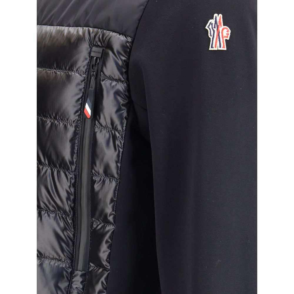 Moncler Grenoble Black Polyester Shell Jacket