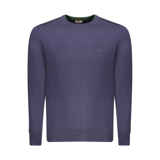 Rifle Blue Wool Men Sweater