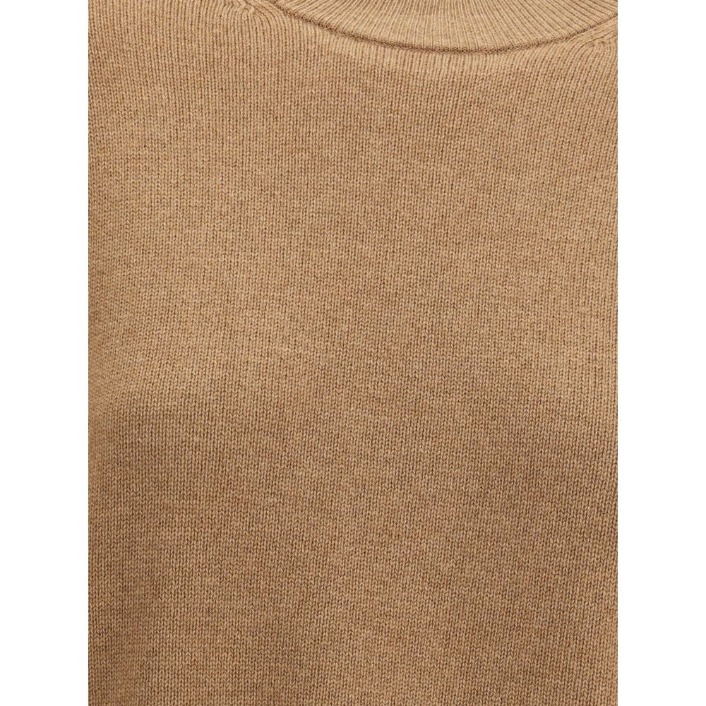 Max Mara Brown Wool Sweatshirt