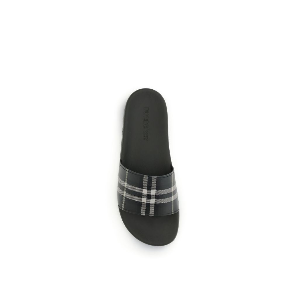 Burberry Bicolor Polyurethane Slippers