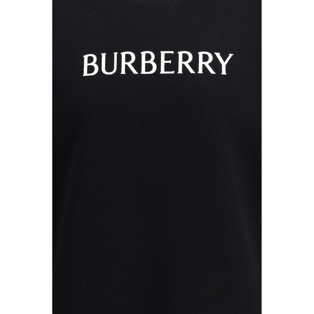 Burberry Black Cotton Sweatshirt