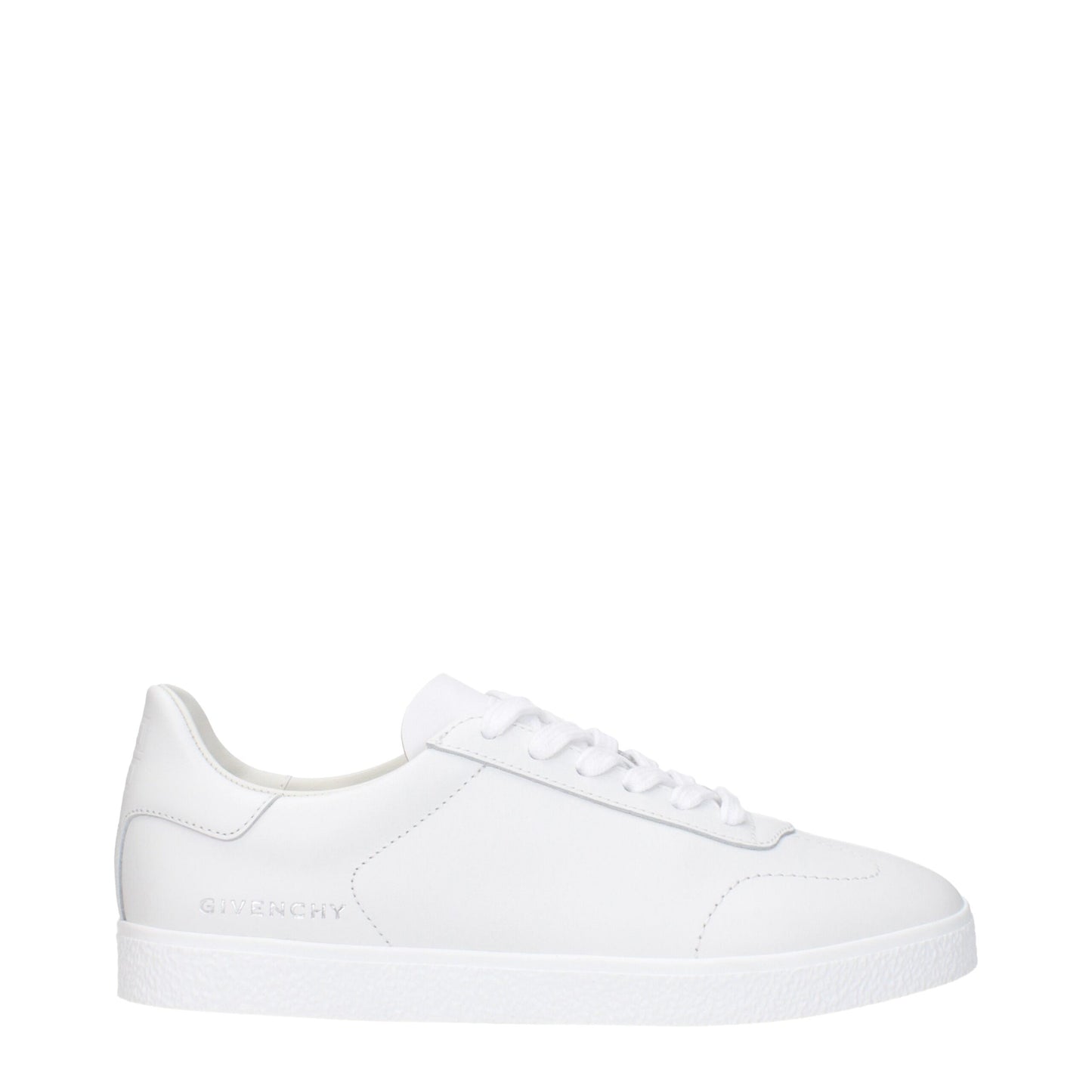 Givenchy White Leather Low Top Sneakers