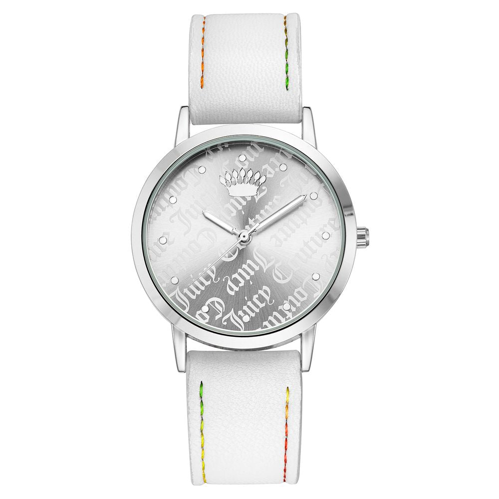 Juicy Couture White Plastic Dress Watch