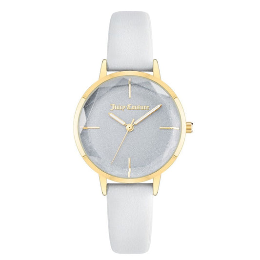 Juicy Couture White Plastic Dress Watch