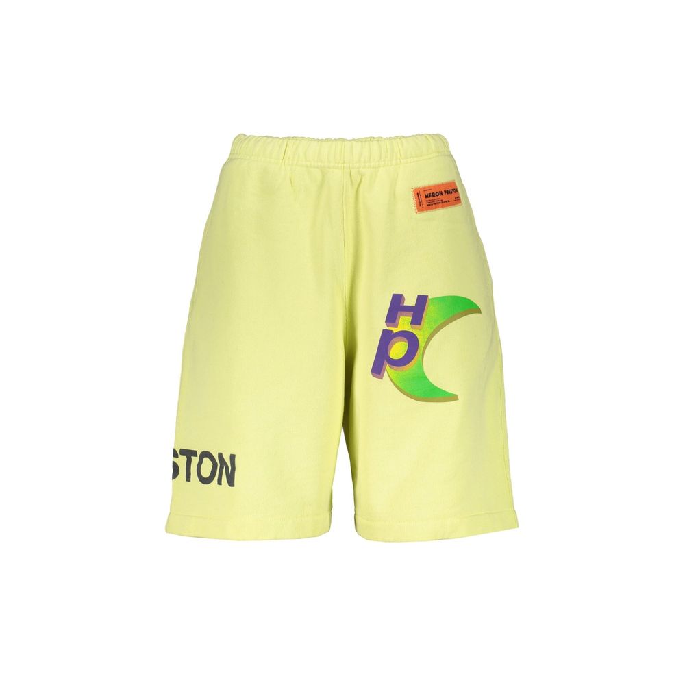 Heron Preston Bicolor Cotton Shorts