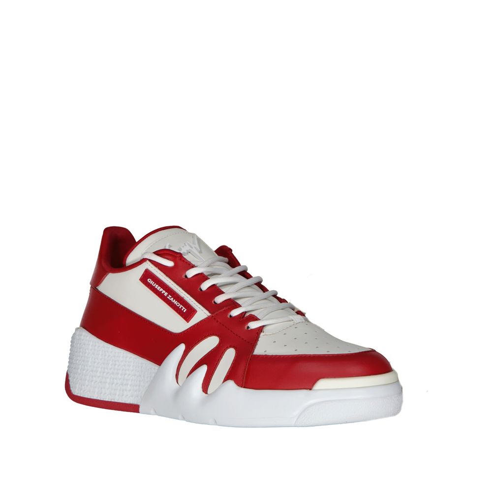 Giuseppe Zanotti Multicolor Calfskin Low Top Sneakers
