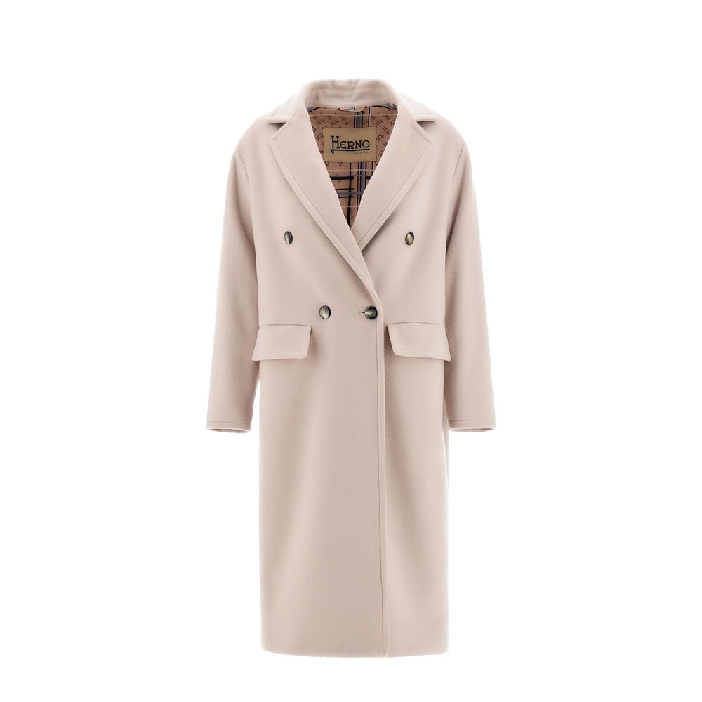 Herno Beige Wool Coat