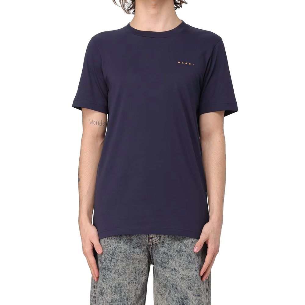 Marni Black Cotton T-Shirt