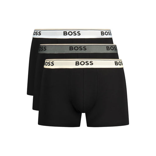 Hugo Boss Black Cotton Men's Boxer Short