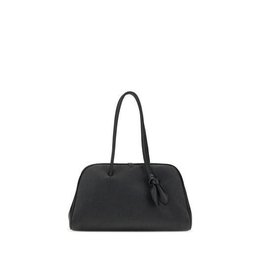 Jacquemus Black Calf Leather Bos Taurus Shoulder Bag