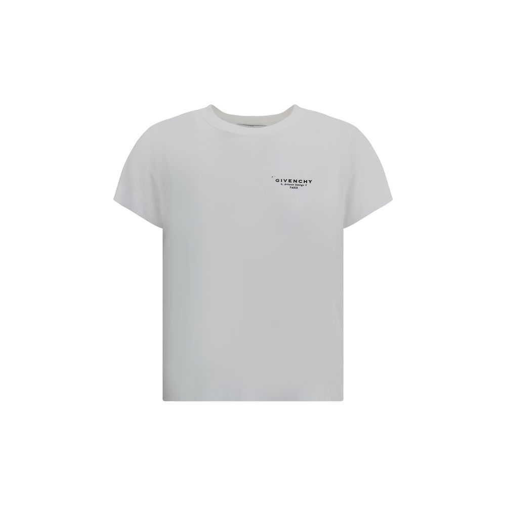Givenchy White Cotton T-Shirt